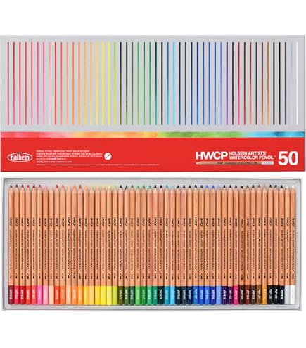 美品 HOLBEIN ホルベイン エコルセ201 122-507 00231 Amazon.co.jp: ホルベイン 水彩色鉛筆 WP192 24色セット 21192